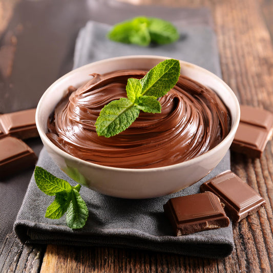 Rich chocolate, fresh mint and cream used to inspire Galaxy Flavours Celeste Chocolate Mint Cream Food Flavouring Concentrate – Professional Grade, Water-Soluble