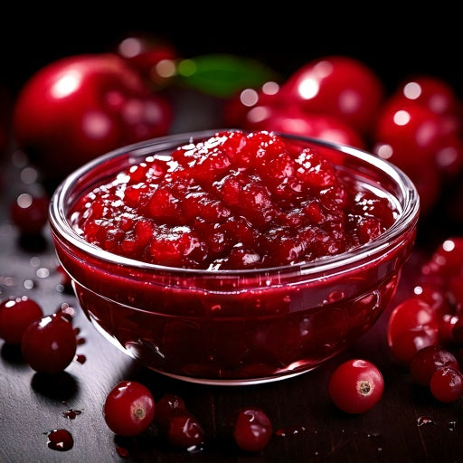 BACKORDER - Cranberry Sauce High Strength Professional Food Flavouring - 1 Litre Bottle - Buy 4 and Save 10% on all Flavours!