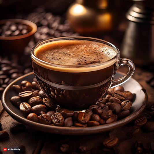 Fresh roasted coffee beans used to inspire Galaxy Flavours Coffee Food Flavouring Concentrate – Professional Grade, Water-Soluble
