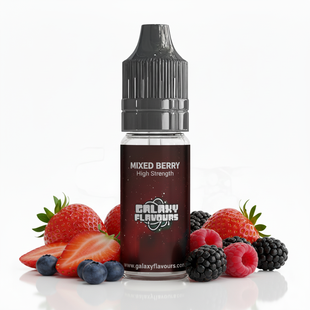 Mixed Berry Food Flavouring - Professional High Strength - 10ml