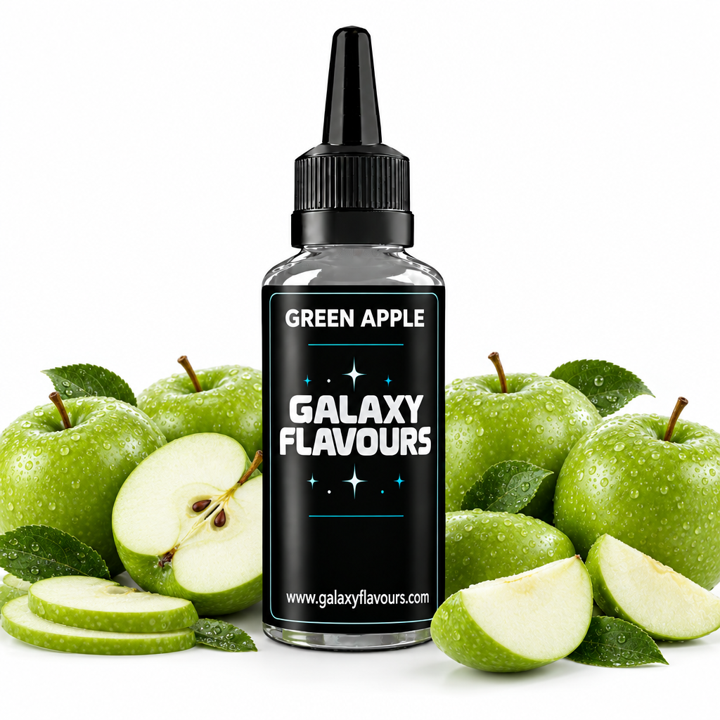 Galaxy Flavours Green Apple Food Flavouring Concentrate – Professional High Strength.