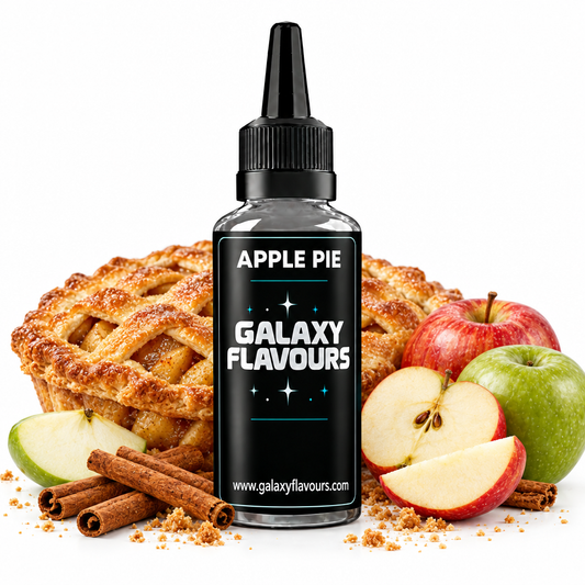 Galaxy Flavours Apple Pie Food Flavouring Concentrate – Professional High Strength.