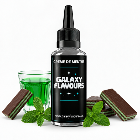 Galaxy Flavours Crème de Menthe Food Flavouring Concentrate – Professional High Strength.