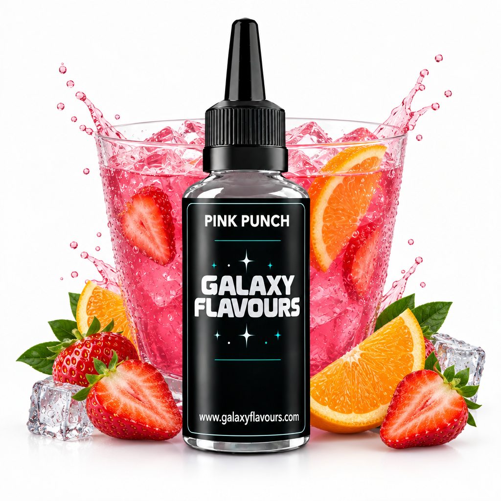 Galaxy Flavours Pink Punch Food Flavouring Concentrate – Professional High Strength.
