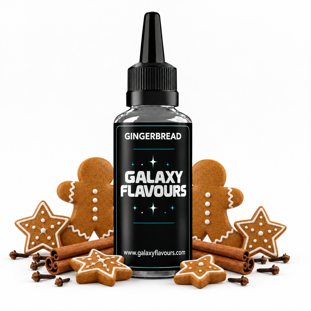 Galaxy Flavours Gingerbread Food Flavouring Concentrate – Professional High Strength.