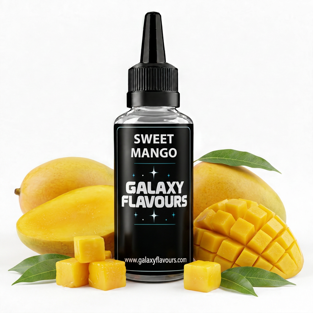 Galaxy Flavours Sweet Mango Food Flavouring Concentrate – Professional High Strength.