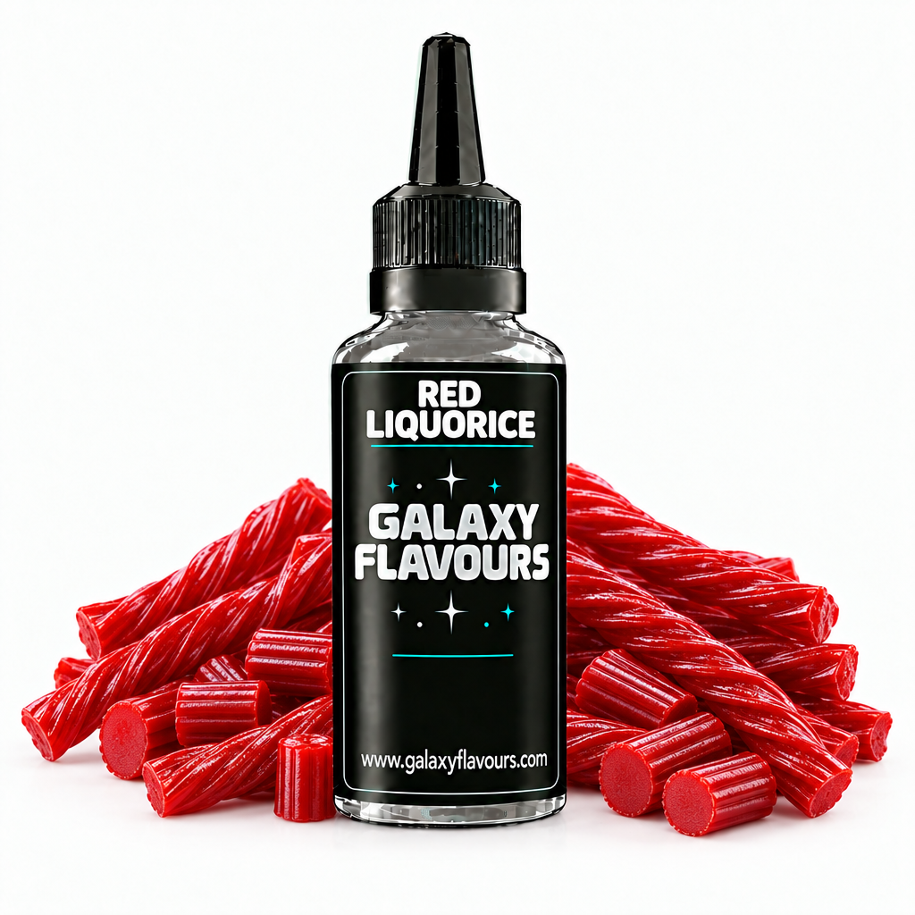 Galaxy Flavours Red Liquorice Food Flavouring Concentrate – Professional High Strength.
