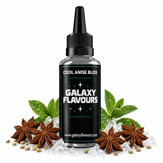 Galaxy Flavours Cool Anise Bliss Food Flavouring Concentrate – Professional High Strength.