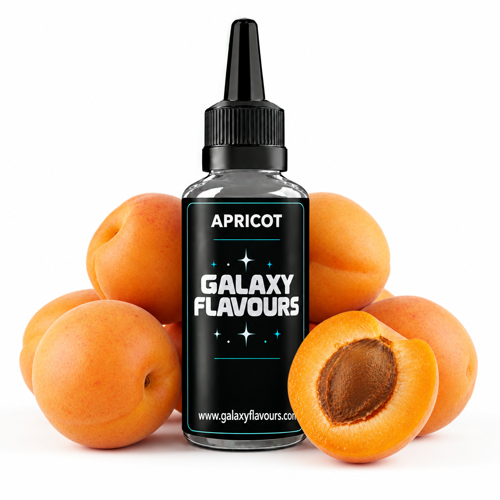 Galaxy Flavours Apricot Food Flavouring Concentrate – Professional High Strength.