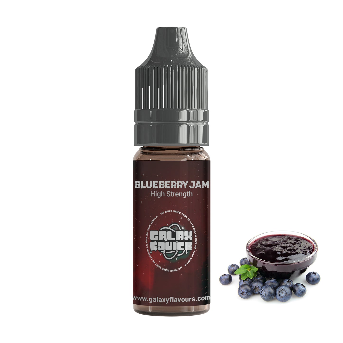 Blueberry Jam High Strength Professional Food Flavouring - 10ml Bottle - Mix n Match - Buy 4 Get 1 Free on all Flavours!