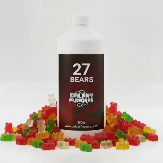 Galaxy Flavours 27 Bears Food Flavouring Concentrate – Professional High Strength, Vegan, Gluten-Free