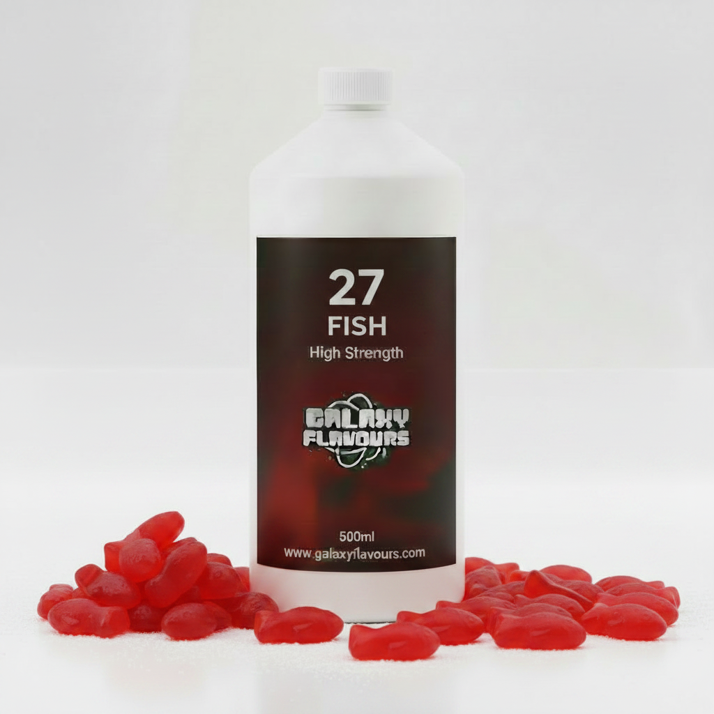 Galaxy Flavours 27 Fish Food Flavouring Concentrate – Professional High Strength, Vegan, Gluten-Free