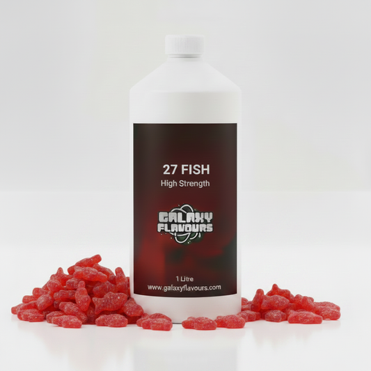 Galaxy Flavours 27 Fish Food Flavouring Concentrate – Professional High Strength, Vegan, Gluten-Free