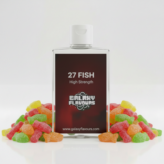 Galaxy Flavours 27 Fish Food Flavouring Concentrate – Professional High Strength, Vegan, Gluten-Free