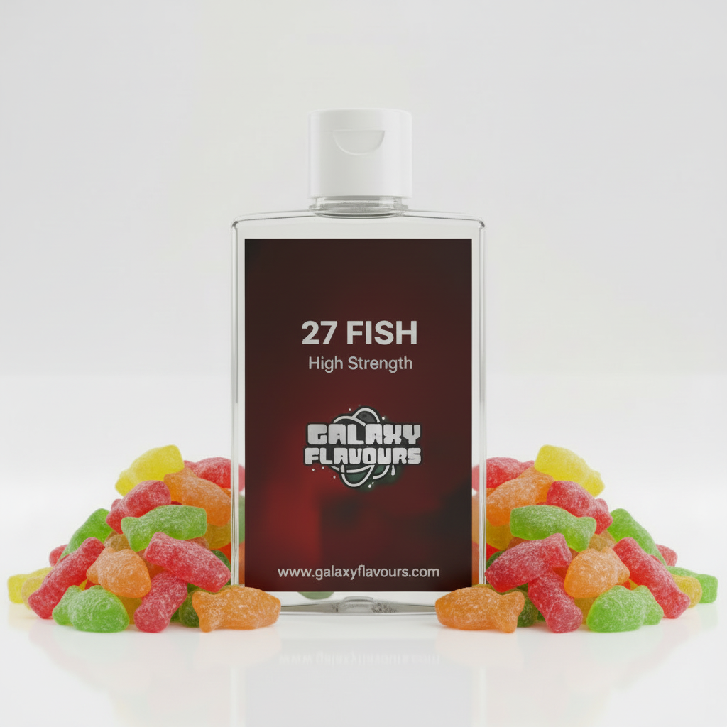 Galaxy Flavours 27 Fish Food Flavouring Concentrate – Professional High Strength, Vegan, Gluten-Free