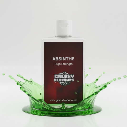 Galaxy Flavours Absinthe Food Flavouring Concentrate – Professional High Strength, Vegan, Gluten-Free