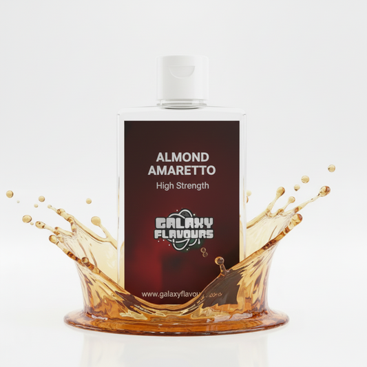 Galaxy Flavours Almond Amaretto Food Flavouring Concentrate – Professional High Strength, Vegan, Gluten-Free
