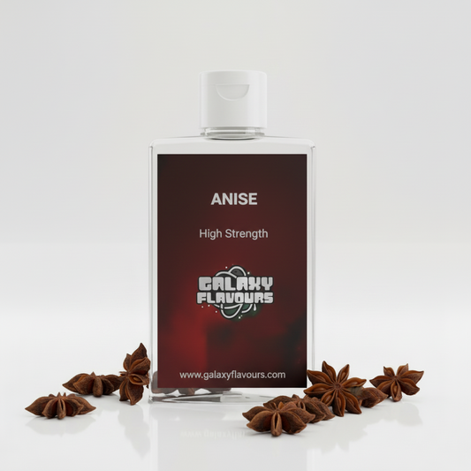 Galaxy Flavours Anise Food Flavouring Concentrate – Professional High Strength, Vegan, Gluten-Free