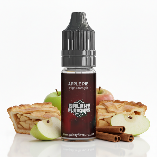 Galaxy Flavours Apple Pie Food Flavouring Concentrate 10ml – Professional High Strength, Vegan, Gluten-Free