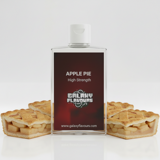 Galaxy Flavours Apple Pie Food Flavouring Concentrate – Professional High Strength, Vegan, Gluten-Free