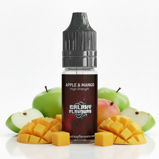 Galaxy Flavours Apple and Mango Food Flavouring Concentrate 10ml – Professional High Strength, Vegan, Gluten-Free