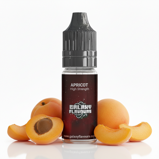 Galaxy Flavours Apricot Food Flavouring Concentrate 10ml – Professional High Strength, Vegan, Gluten-Free