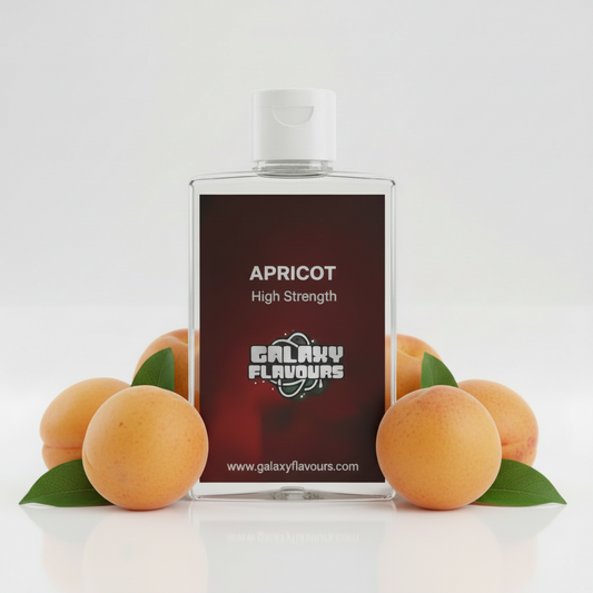 Galaxy Flavours Apricot Food Flavouring Concentrate – Professional High Strength, Vegan, Gluten-Free
