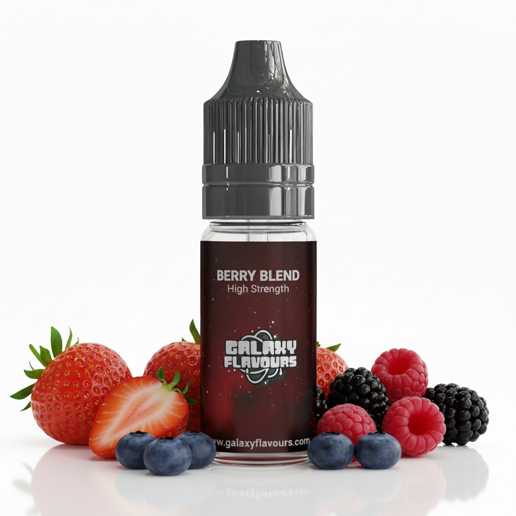 Galaxy Flavours Berry Blend Food Flavouring Concentrate 10ml – Professional High Strength, Vegan, Gluten-Free