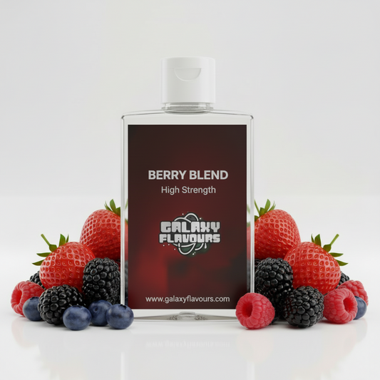 Galaxy Flavours Berry Blend Food Flavouring Concentrate – Professional High Strength, Vegan, Gluten-Free