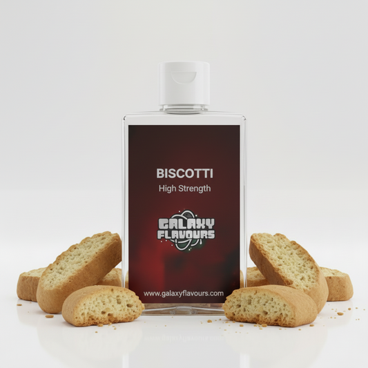 Galaxy Flavours Biscotti Food Flavouring Concentrate – Professional High Strength, Vegan, Gluten-Free