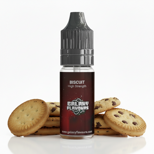 Galaxy Flavours Biscuit Food Flavouring Concentrate 10ml – Professional High Strength, Vegan, Gluten-Free