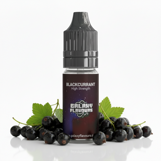 Galaxy Flavours Blackcurrant Food Flavouring Concentrate 10ml – Professional High Strength, Vegan, Gluten-Free
