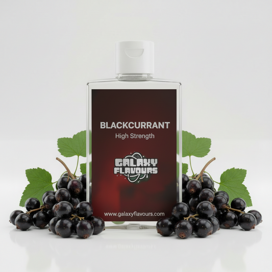 Galaxy Flavours Blackcurrant Food Flavouring Concentrate – Professional High Strength, Vegan, Gluten-Free