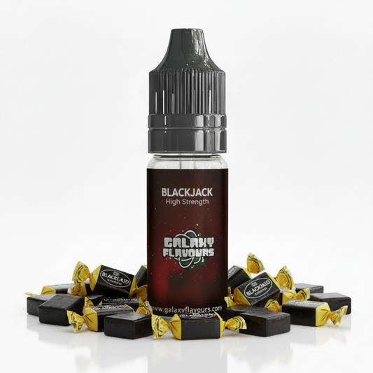 Galaxy Flavours Black Jack Food Flavouring Concentrate 10ml – Professional High Strength, Vegan, Gluten-Free