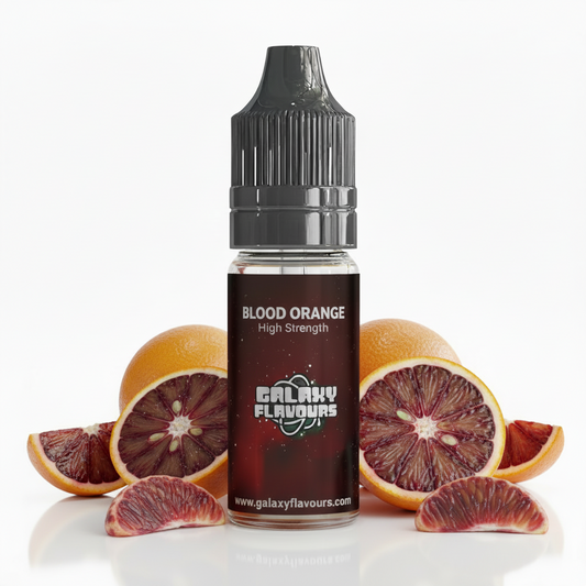 Galaxy Flavours Blood Orange Food Flavouring Concentrate 10ml – Professional High Strength, Vegan, Gluten-Free