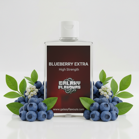 Galaxy Flavours Blueberry Extra Food Flavouring Concentrate – Professional High Strength, Vegan, Gluten-Free