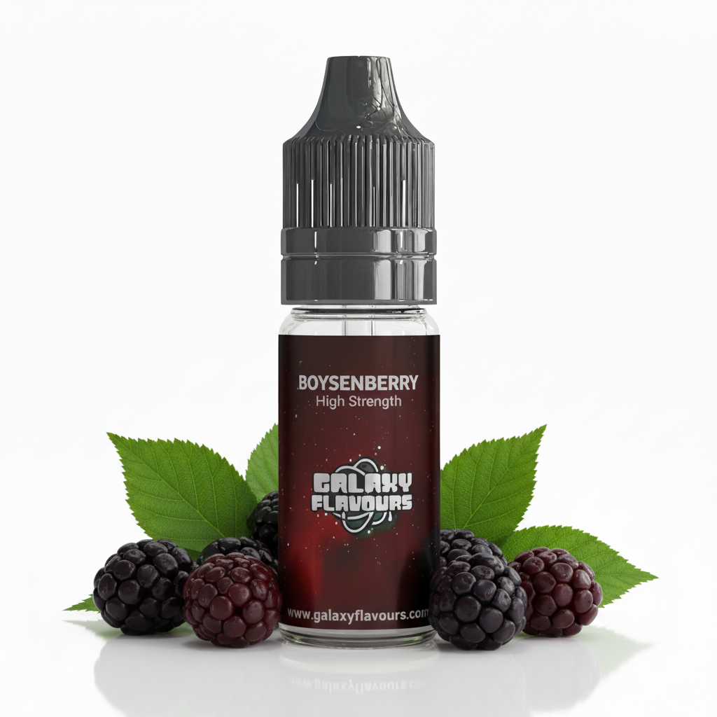 Galaxy Flavours Boysenberry Food Flavouring Concentrate 10ml – Professional High Strength, Vegan, Gluten-Free
