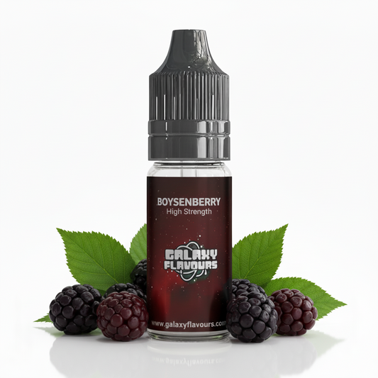 Galaxy Flavours Boysenberry Food Flavouring Concentrate 10ml – Professional High Strength, Vegan, Gluten-Free