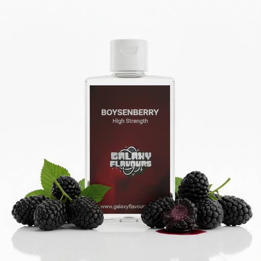 Galaxy Flavours Boysenberry Food Flavouring Concentrate – Professional High Strength, Vegan, Gluten-Free