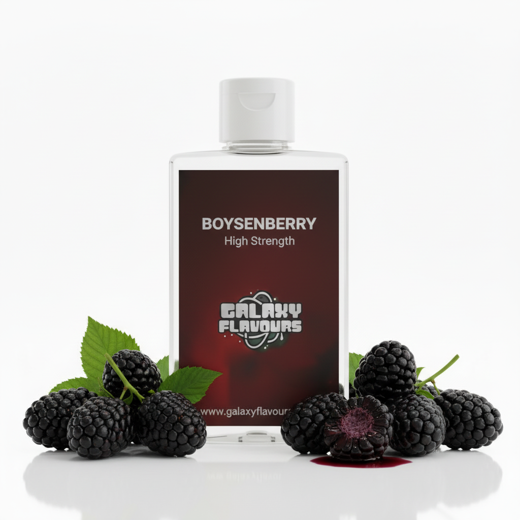 Galaxy Flavours Boysenberry Food Flavouring Concentrate – Professional High Strength, Vegan, Gluten-Free