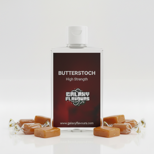 Galaxy Flavours Butterscotch Food Flavouring Concentrate – Professional High Strength, Vegan, Gluten-Free