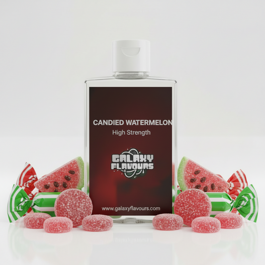 Galaxy Flavours Candied Watermelon Food Flavouring Concentrate – Professional High Strength, Vegan, Gluten-Free