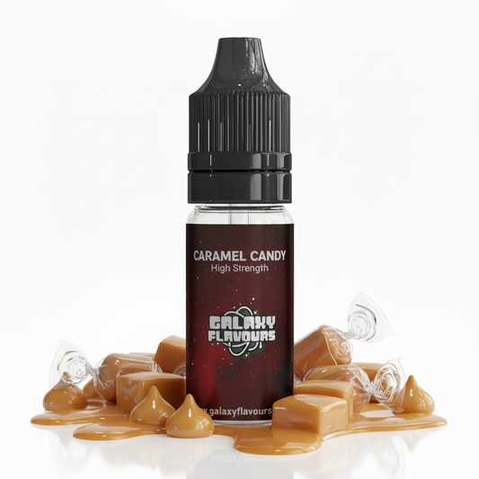 Galaxy Flavours Caramel Candy Food Flavouring Concentrate 10ml – Professional High Strength, Vegan, Gluten-Free