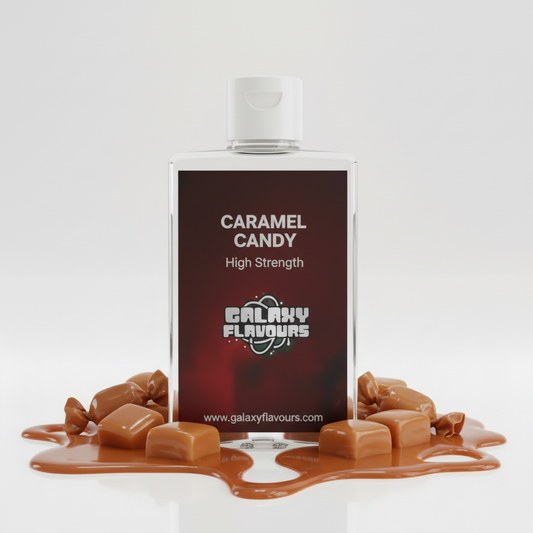 Galaxy Flavours Caramel Candy Food Flavouring Concentrate – Professional High Strength, Vegan, Gluten-Free