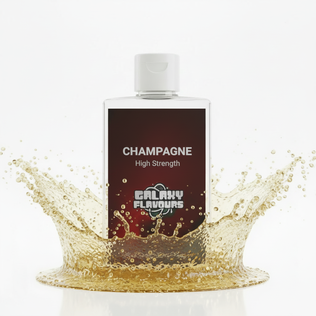 Galaxy Flavours Champagne Food Flavouring Concentrate – Professional High Strength, Vegan, Gluten-Free
