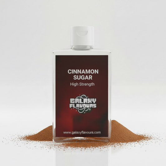 Galaxy Flavours Cinnamon Sugar Food Flavouring Concentrate – Professional High Strength, Vegan, Gluten-Free