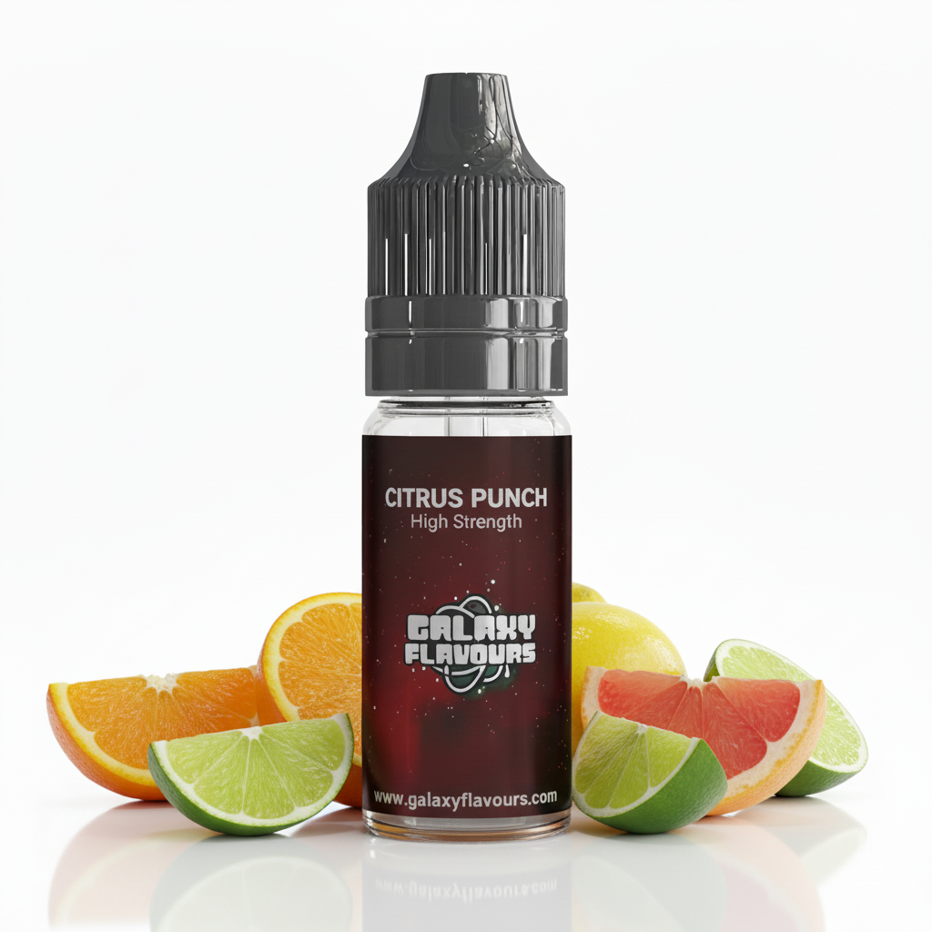 Galaxy Flavours Citrus Punch Food Flavouring Concentrate 10ml – Professional High Strength, Vegan, Gluten-Free
