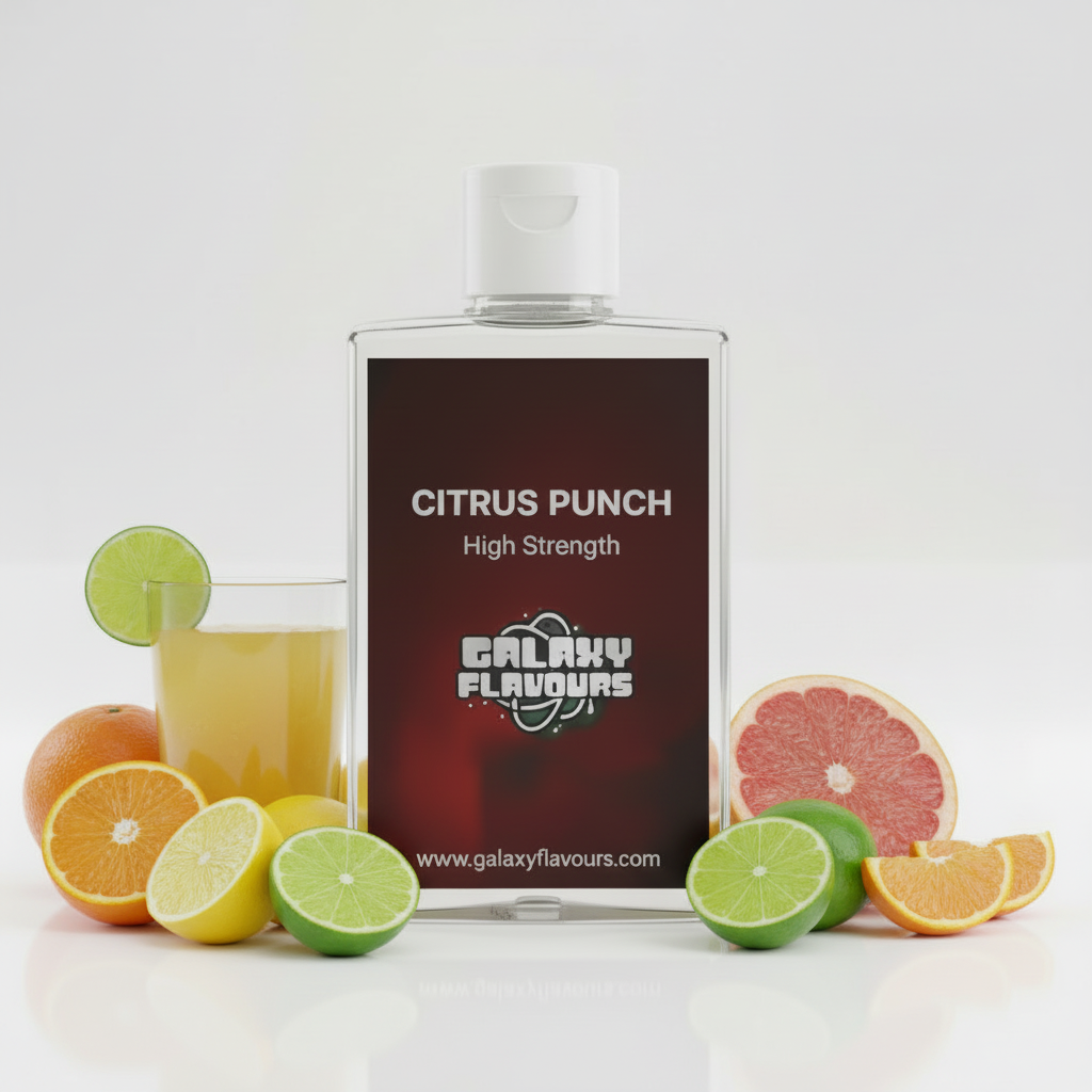 Galaxy Flavours Citrus Punch Food Flavouring Concentrate – Professional High Strength, Vegan, Gluten-Free