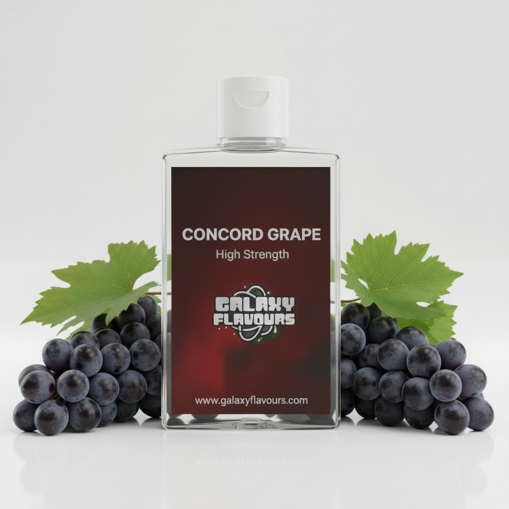 Galaxy Flavours Concord Grape Food Flavouring Concentrate – Professional High Strength, Vegan, Gluten-Free