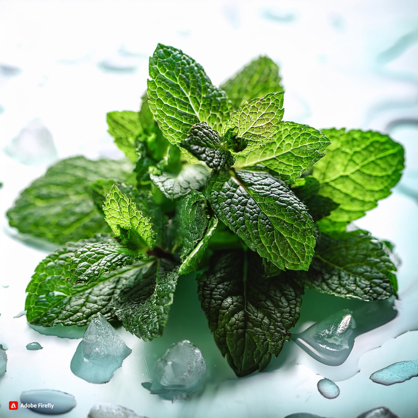 Fresh cool mint leaves used to inspire Galaxy Flavours Cool Mint Food Flavouring Concentrate – Professional Grade, Water-Soluble